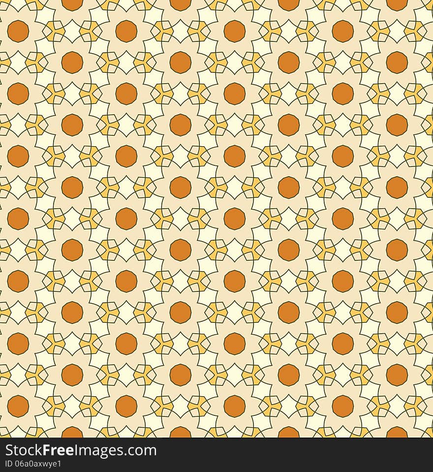 Abstract repeating pattern ready for use.