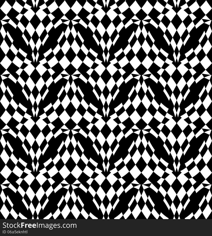 Black And White Abstract Background.