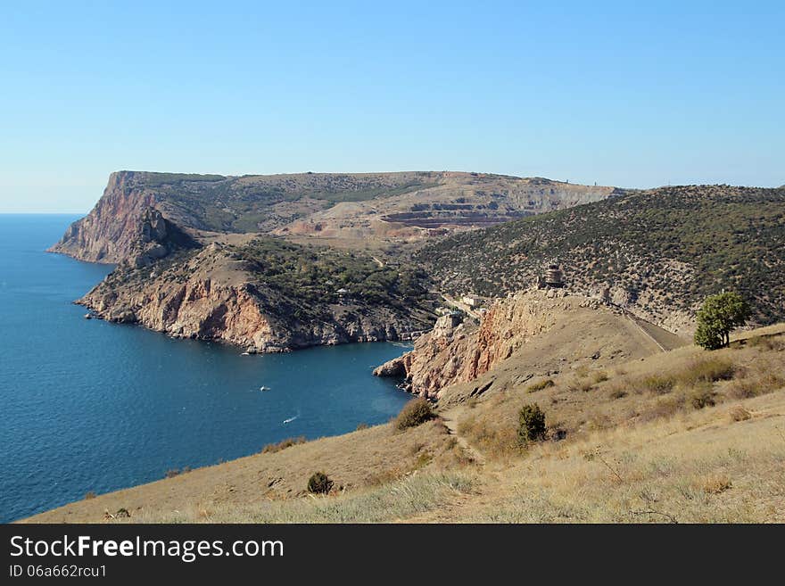 Crimean Mountains Near Balaklava, Sevastopol