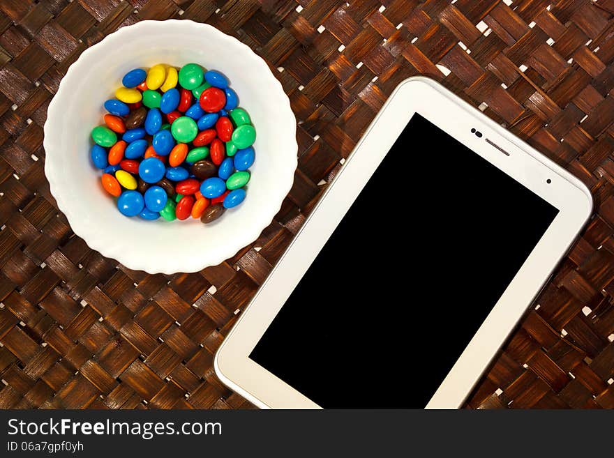 Tablet And Candy