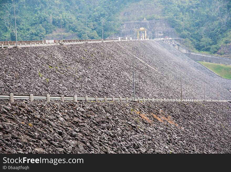 Wachirawut dam in Thailand