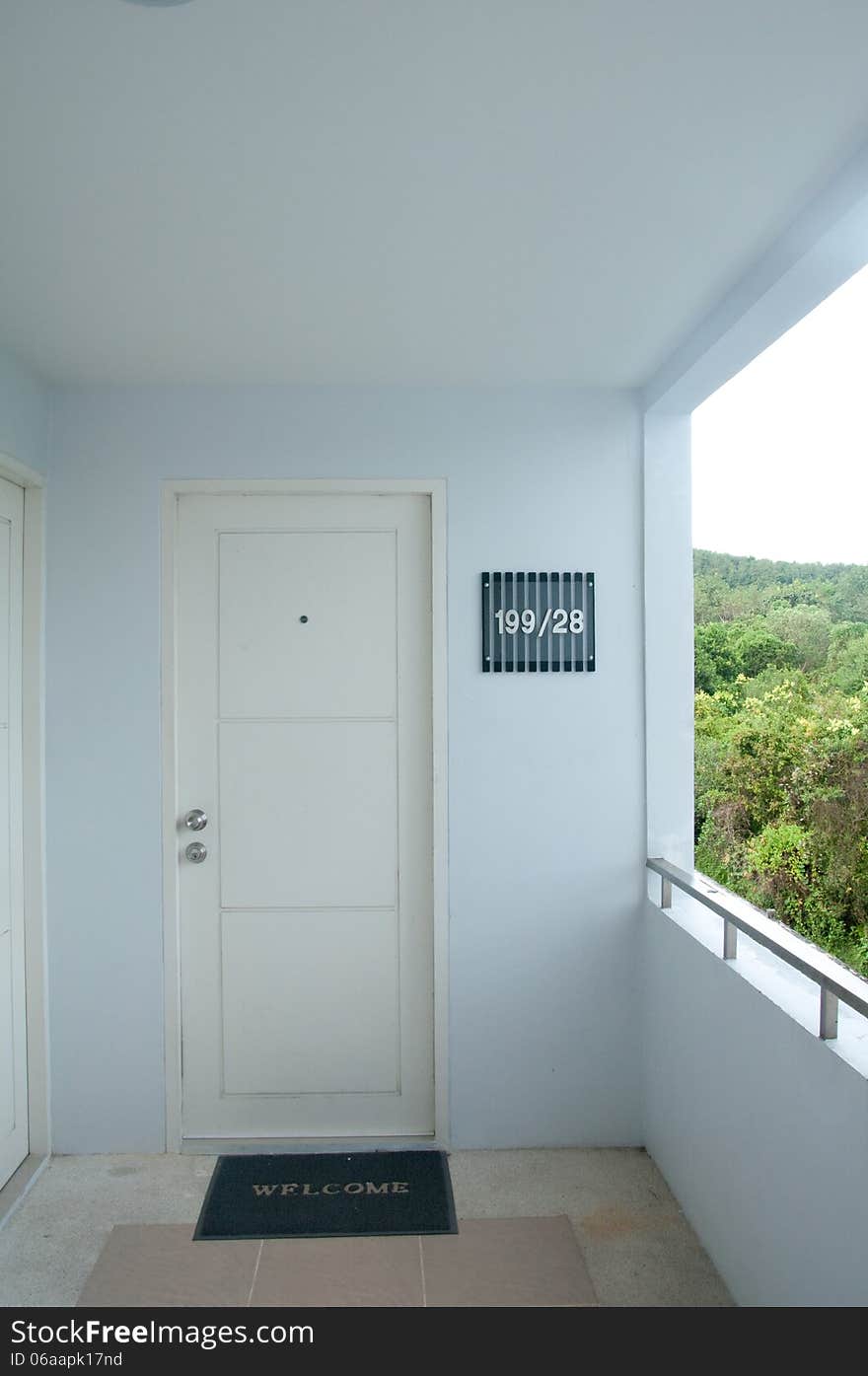 Corridor With Nature View