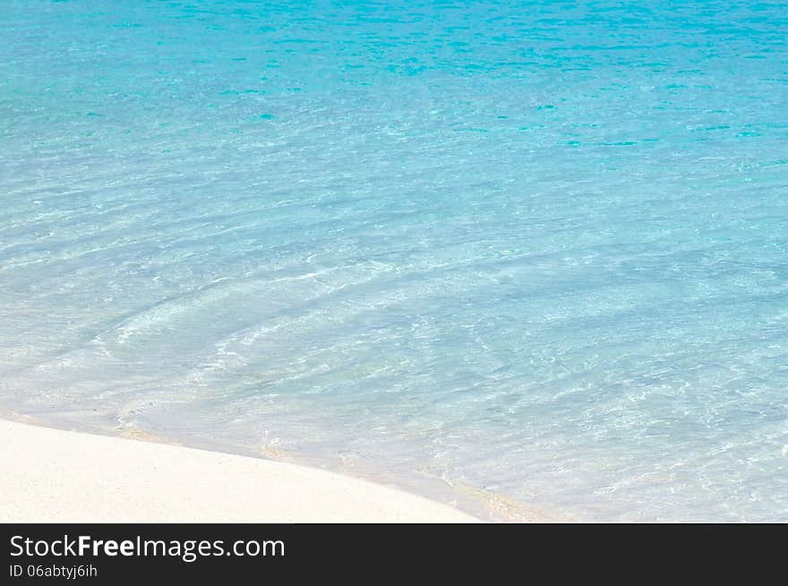 Turquoise Water And White Sand