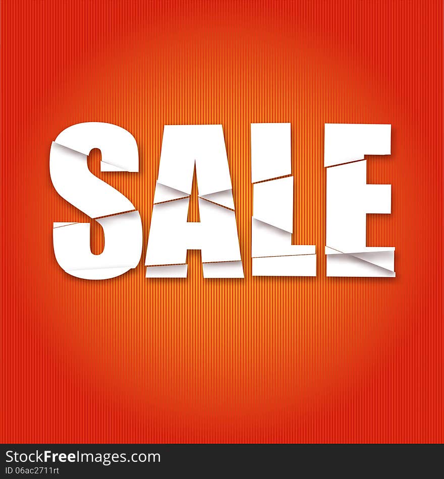 Lettering, Sale, dynamic background