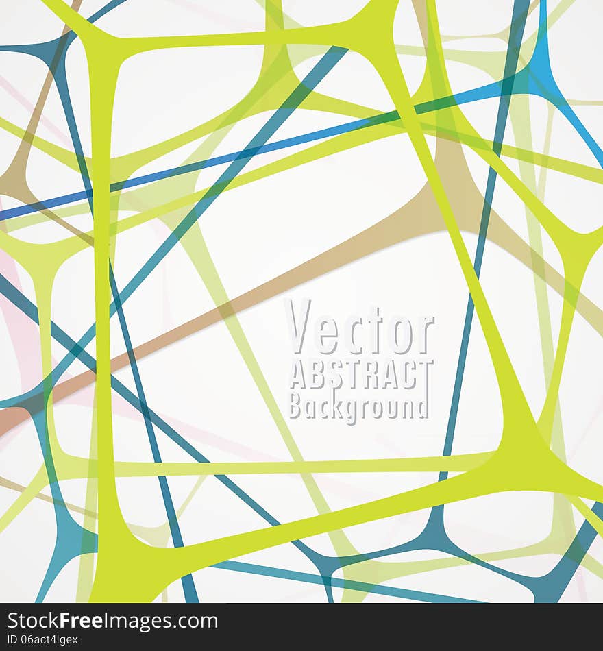 Vector abstract background with geometric shapes