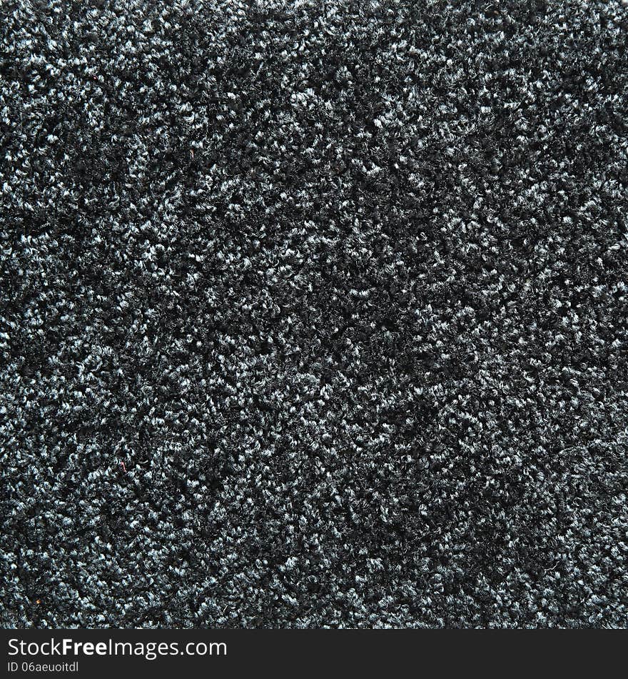 Black carpet texture