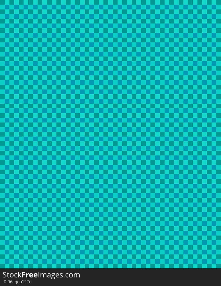 Abstract background with blue checkered pattern