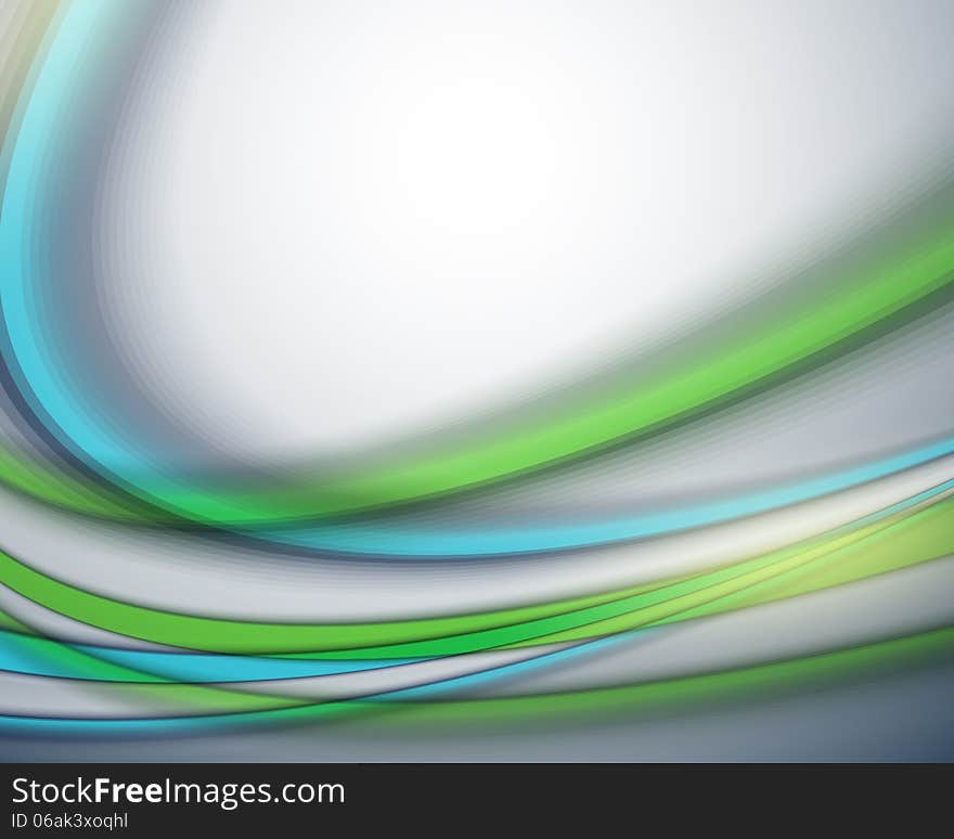 Abstract wavy modern vector background. Eps10 colorful design