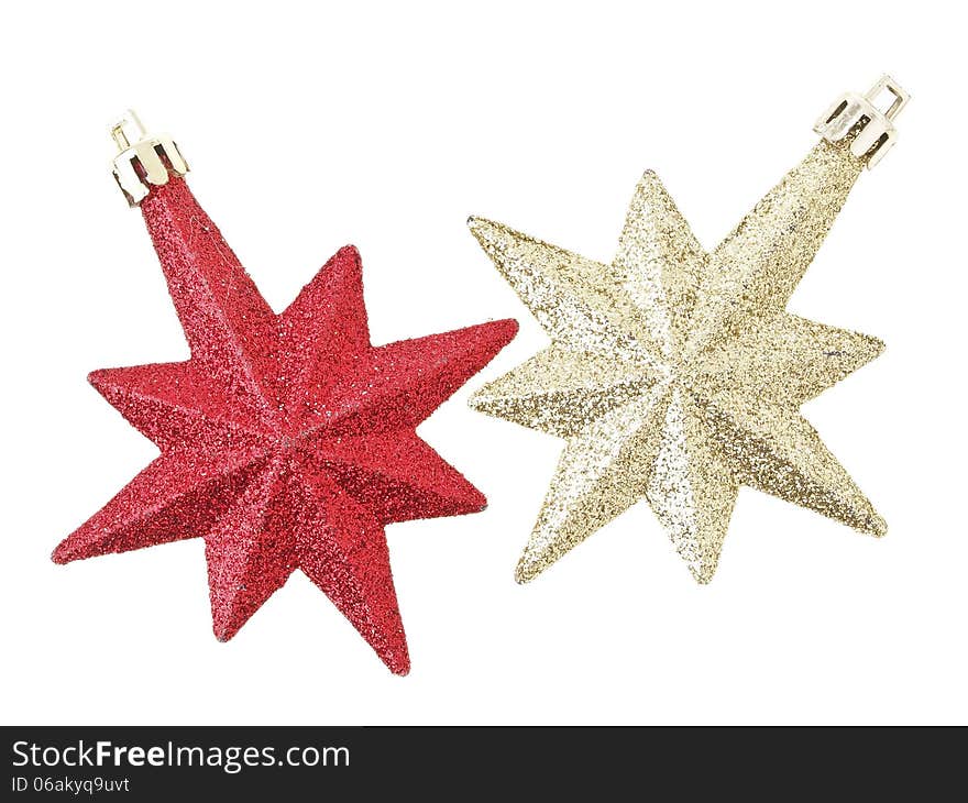 Red and gold stars