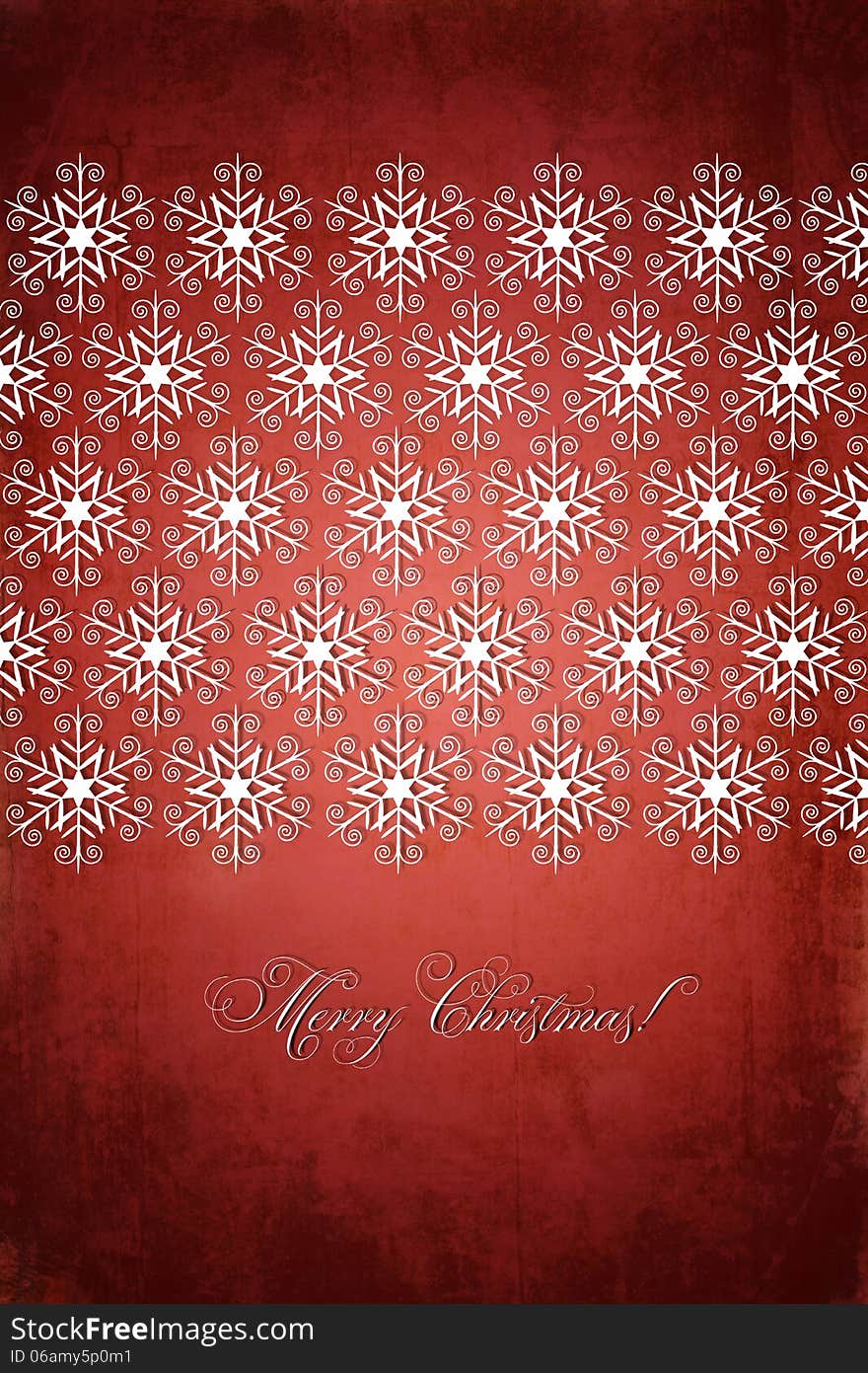 Christmas background with snowflakes pattern