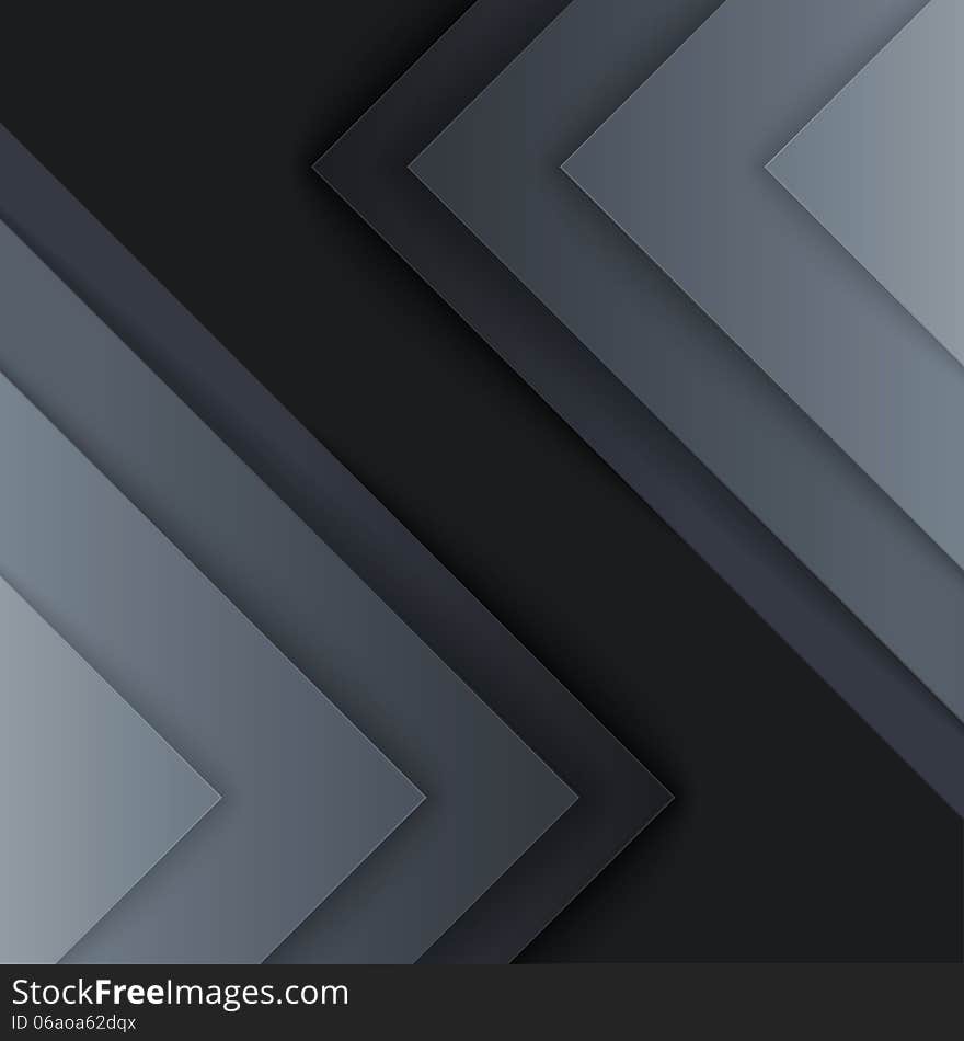 Abstract Grey Triangle Shapes Background