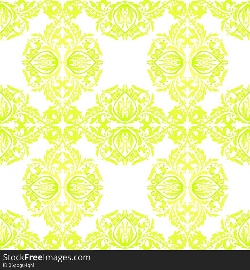 Vector seamless background with flowers. Vector seamless background with flowers