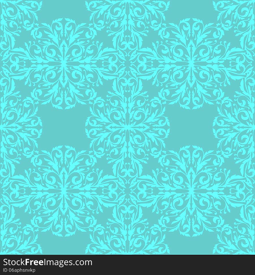 Vector seamless background with flowers. Vector seamless background with flowers