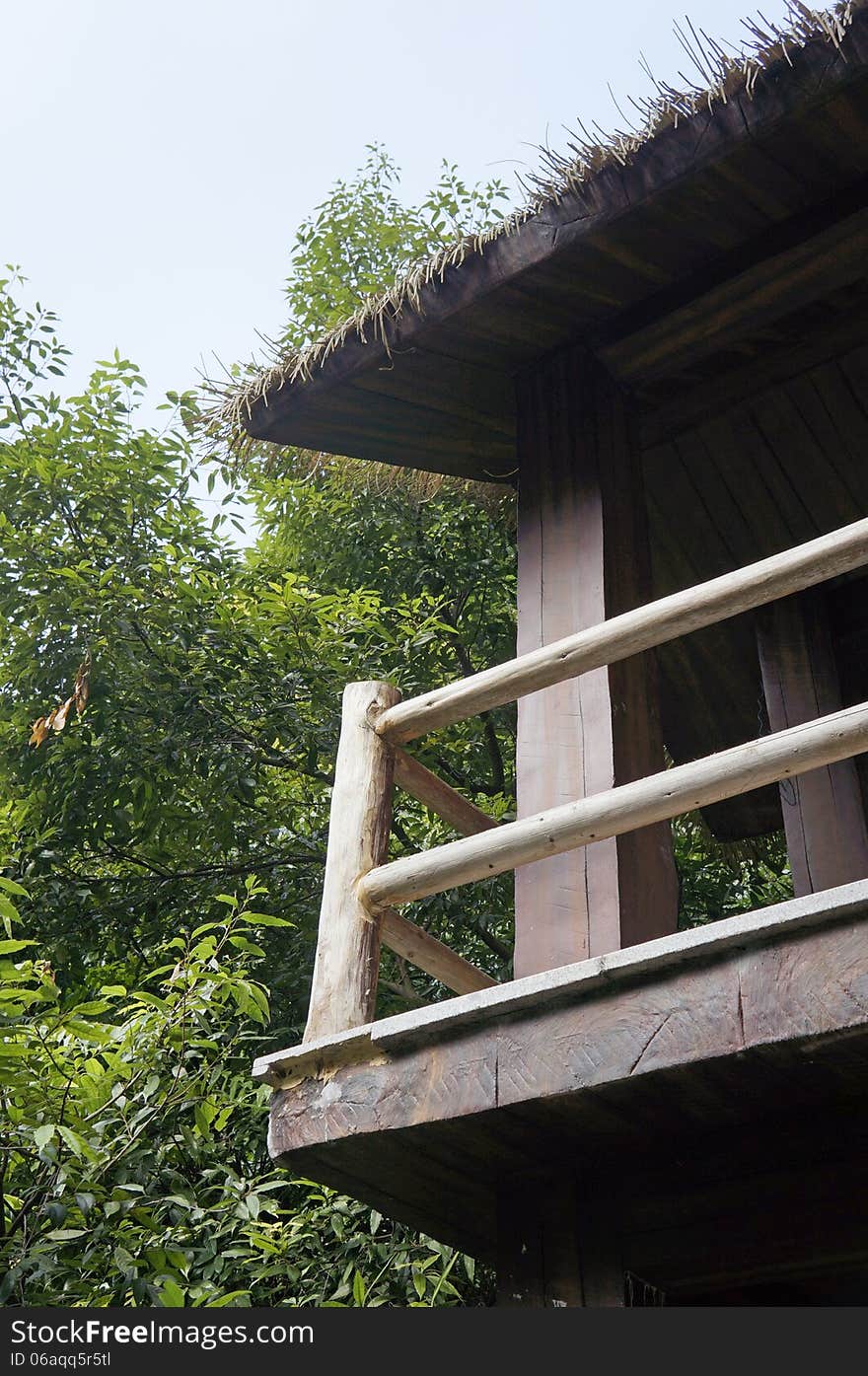 Wooden Balcony