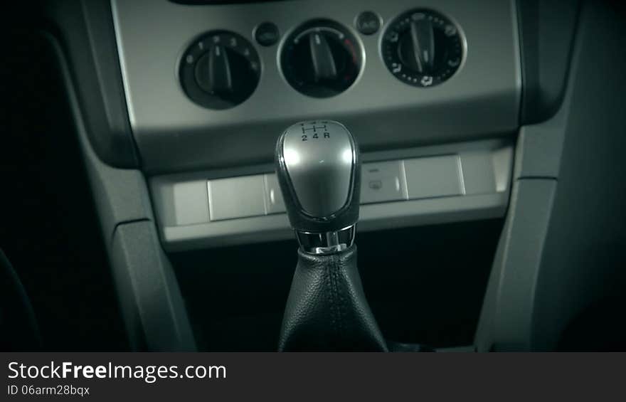 Sequence of a man driving a car at night. Sequence of a man driving a car at night