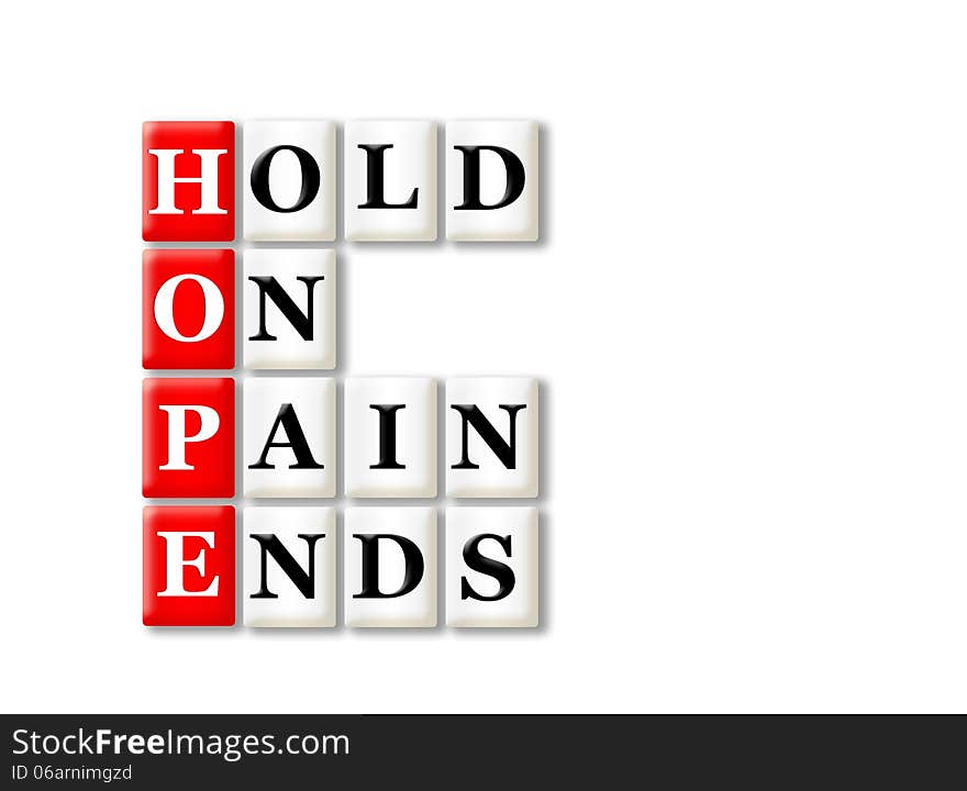 Acronym concept of Hope and other releated words