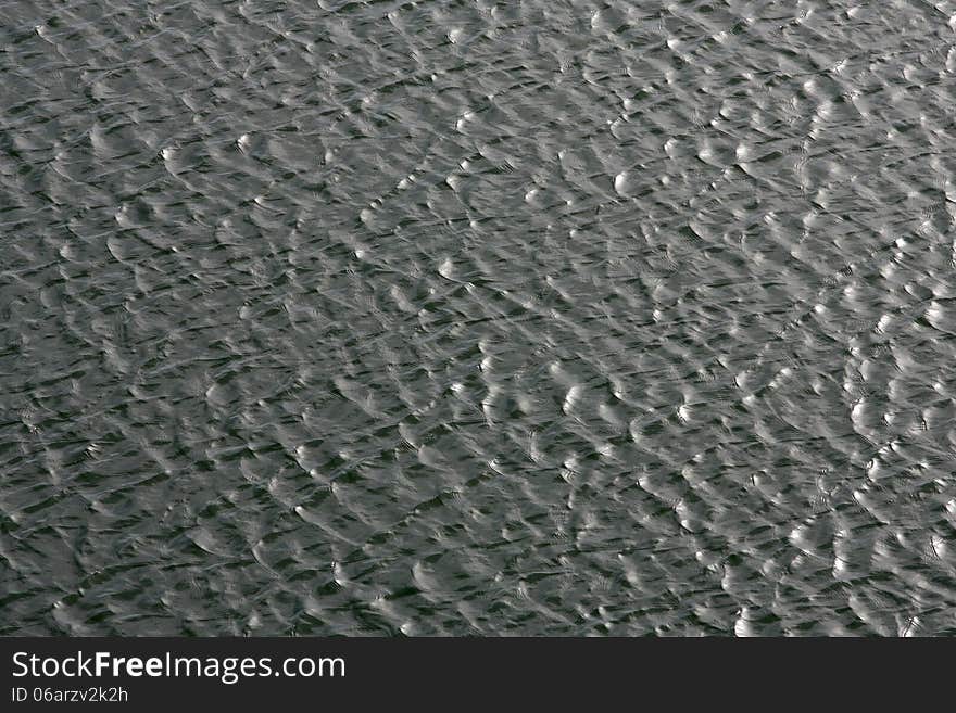 Beautiful wave of water background with ripples