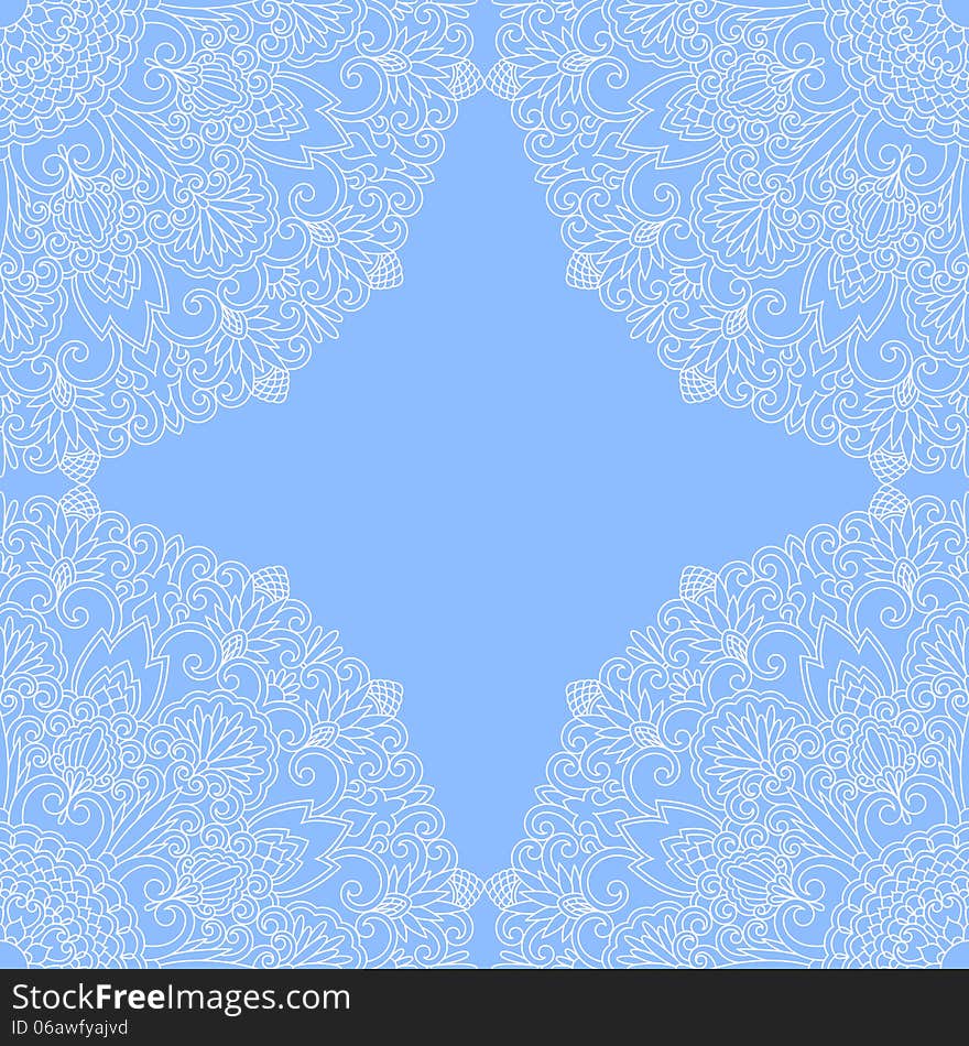 Vector ornamental background.