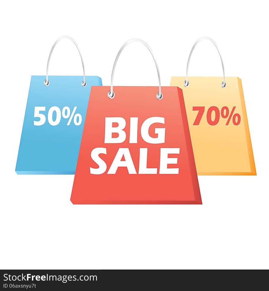 Handbags sale signs