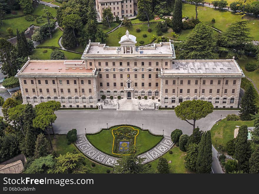 Palace of the Governorate of the Vatican City state. Palace of the Governorate of the Vatican City state