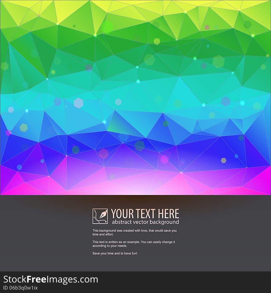 Beautiful, Tech Background For Your Design