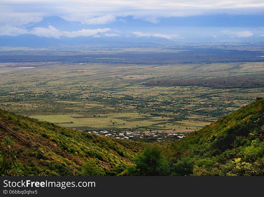 Kakheti &x28;Alazani&x29; Valley In Georgia