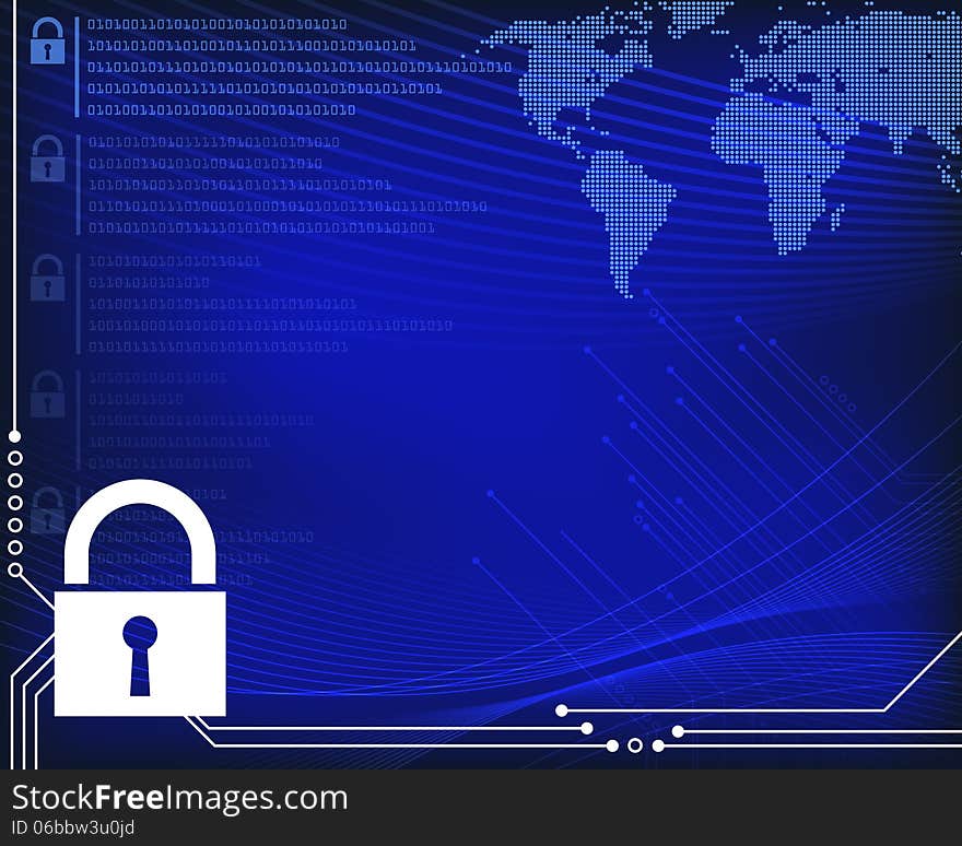 Secure Information Technology Background