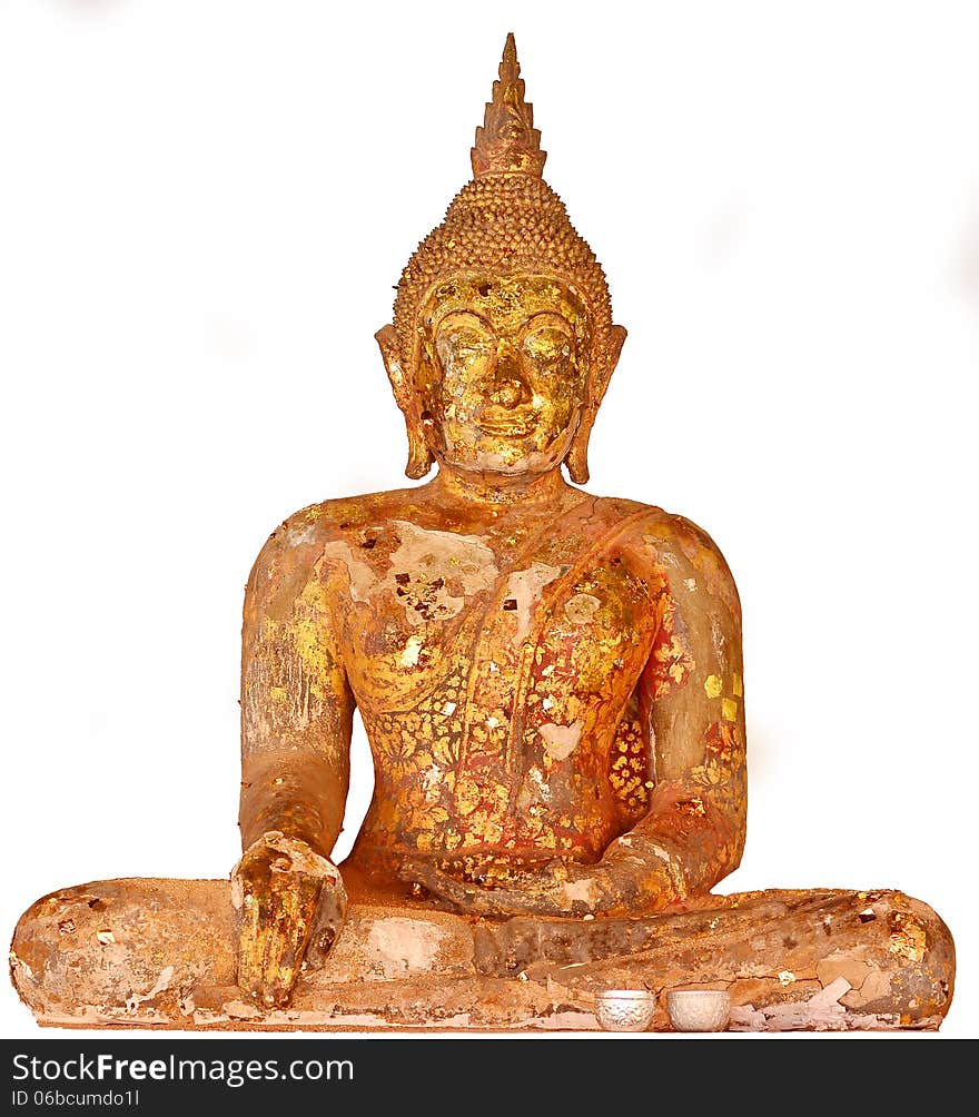 Buddha Statue Isolated