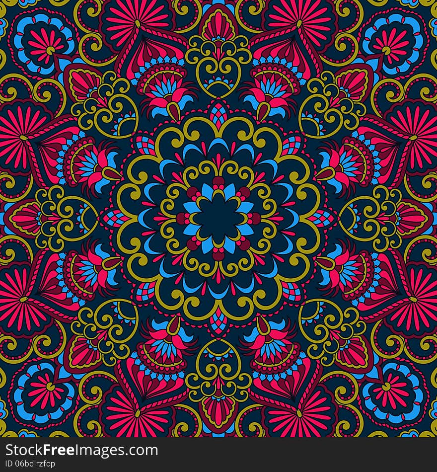 Vector ornamental background.