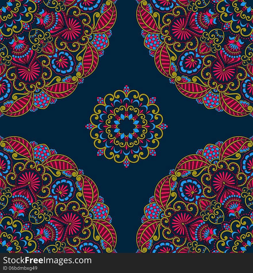 Vector ornamental background.