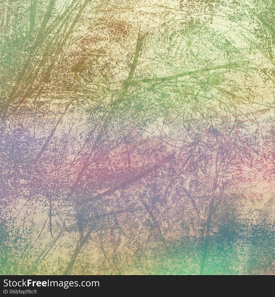 Background texture with different colors and shapes