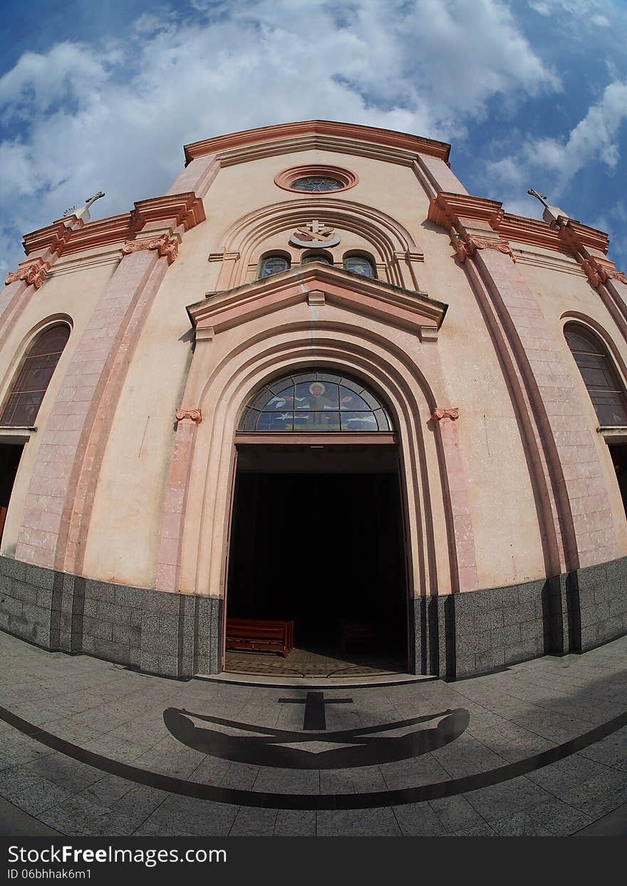 Capuchin church - Franciscan church located in Belem in the Brazilian amazon.