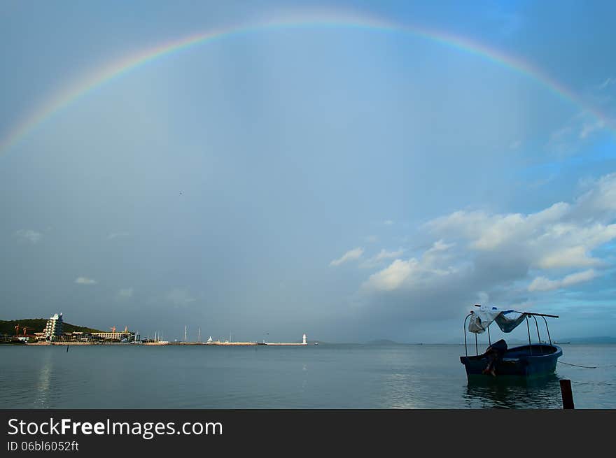 The colours of the rainbow