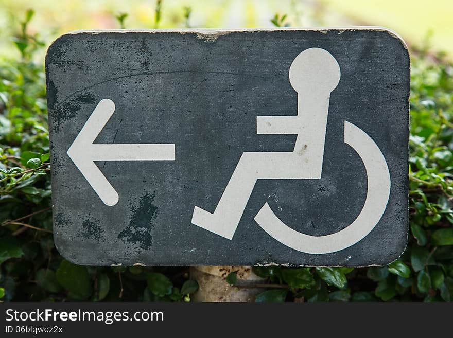 Wheelchair Sign