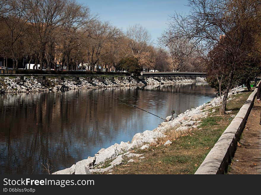 Manzanares river