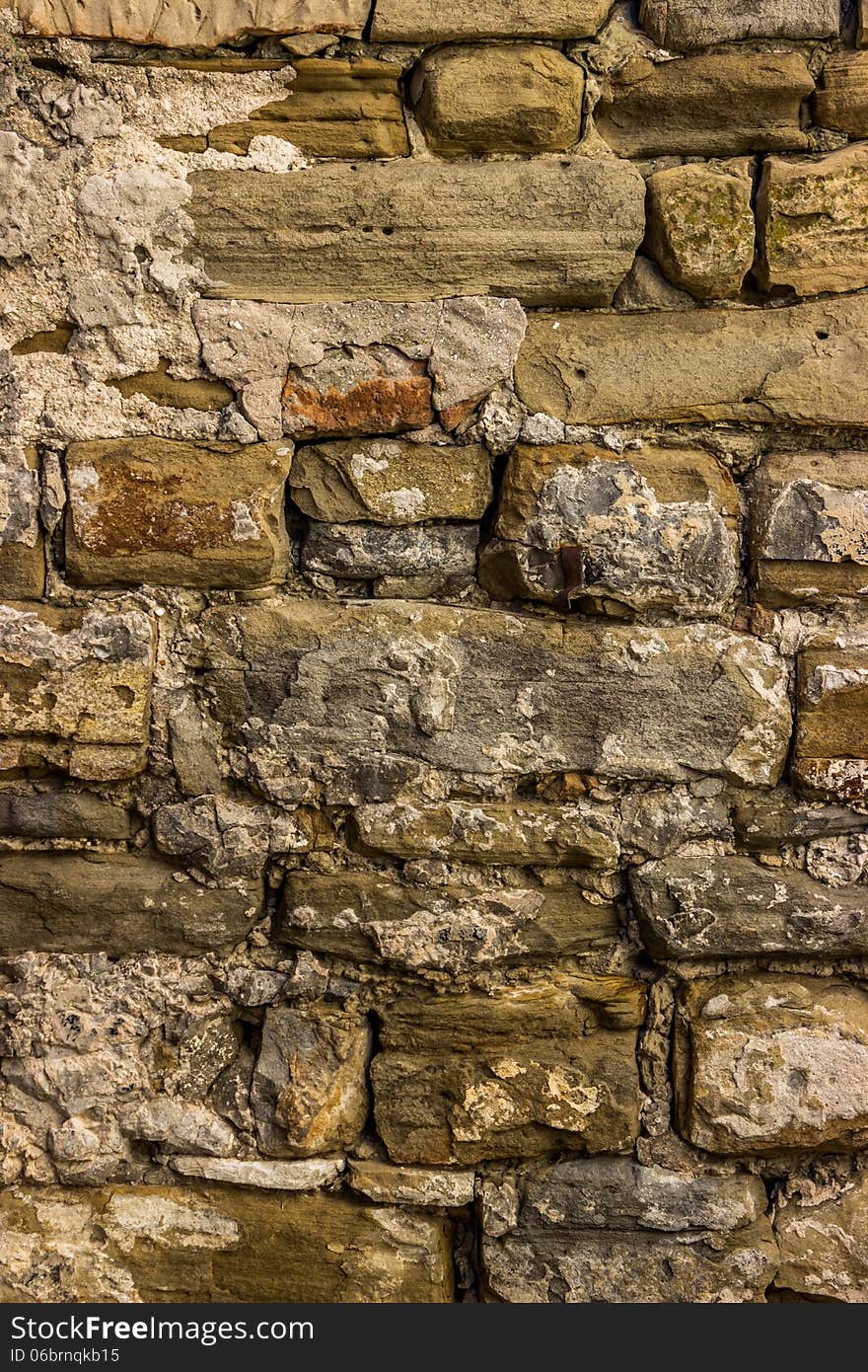 Brick wall background stone texture