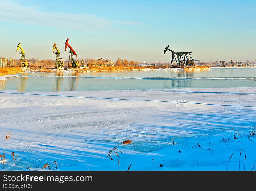 The photo taken in China's heilongjian province daqing city,chenjiadayuan lake.The time is November 21, 2013.After snow. The photo taken in China's heilongjian province daqing city,chenjiadayuan lake.The time is November 21, 2013.After snow.