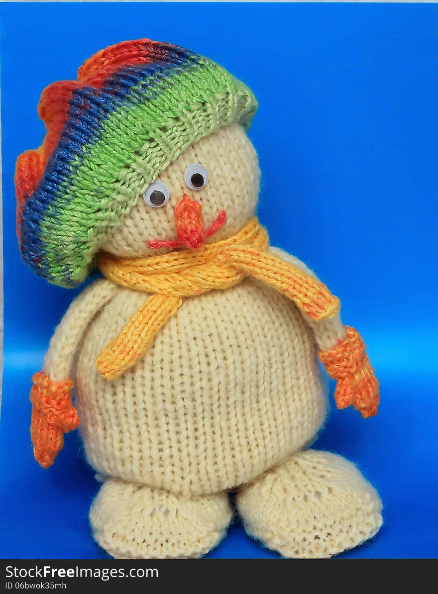 Knitted Snowman