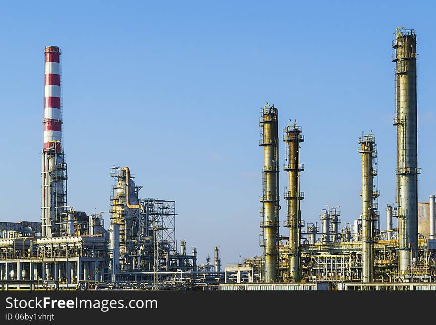 Installations Of An Oil And Gas Refinery