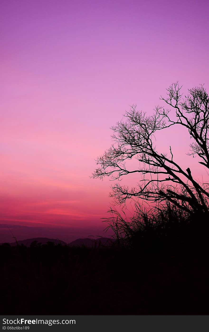 Sunset at Amata city,Thailand. Sunset at Amata city,Thailand