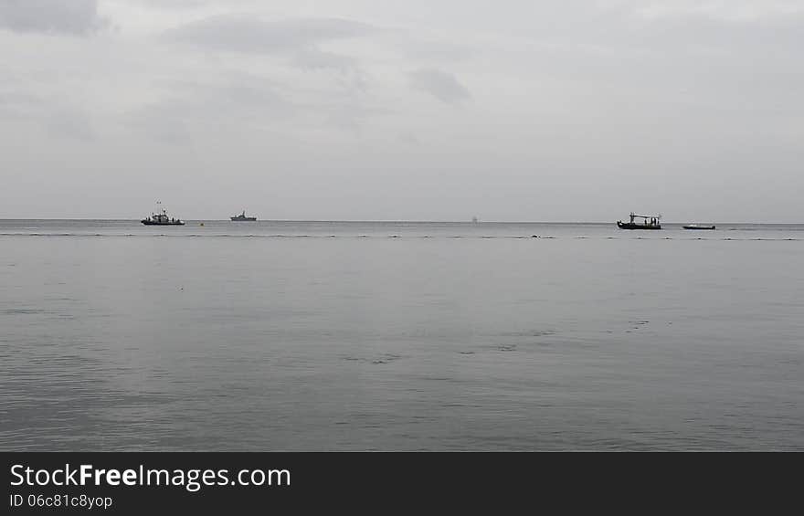 Morning View On The Gulf Of Aqaba Near Eilat