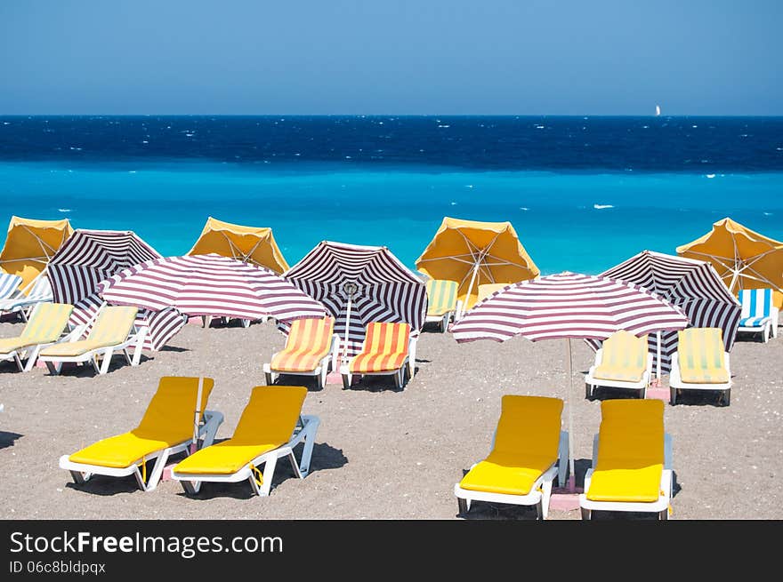 Empty beach