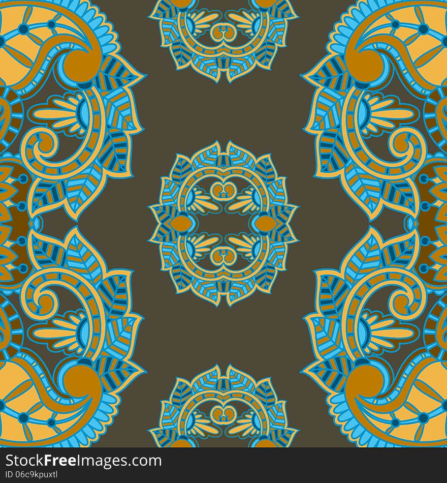 Vector vintage pattern for print, embroidery (you can use this pattern for carpet, shawl, pillow, cushion). Vector vintage pattern for print, embroidery (you can use this pattern for carpet, shawl, pillow, cushion).