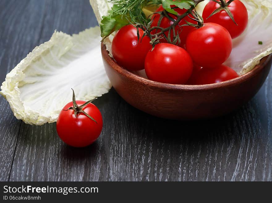 Cooking. Set of raw freshness vegetables on wooden table. Cooking. Set of raw freshness vegetables on wooden table