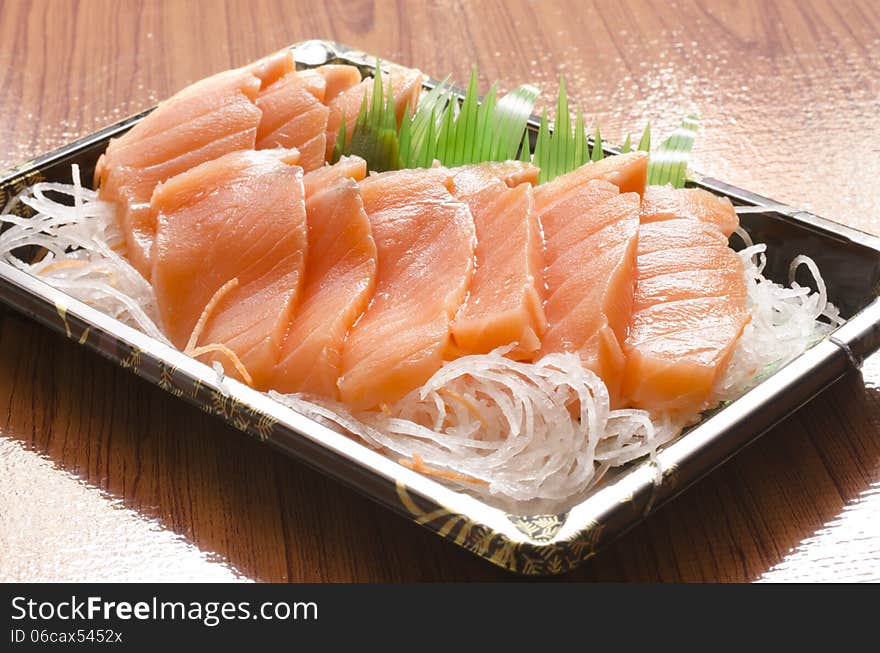 Salmon for sushi