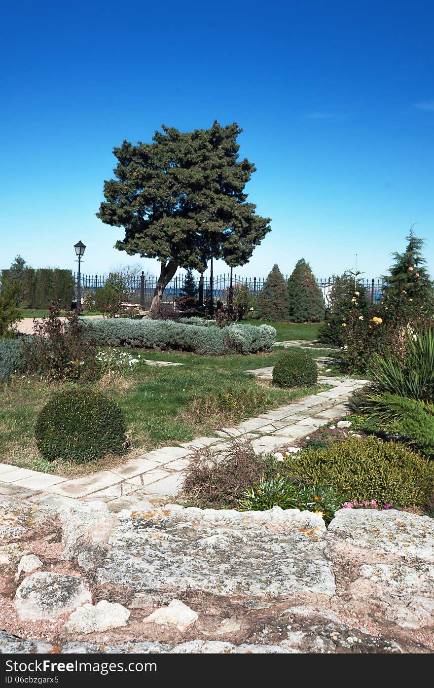 The Ruins Of The Ancient City Of In Chersonese