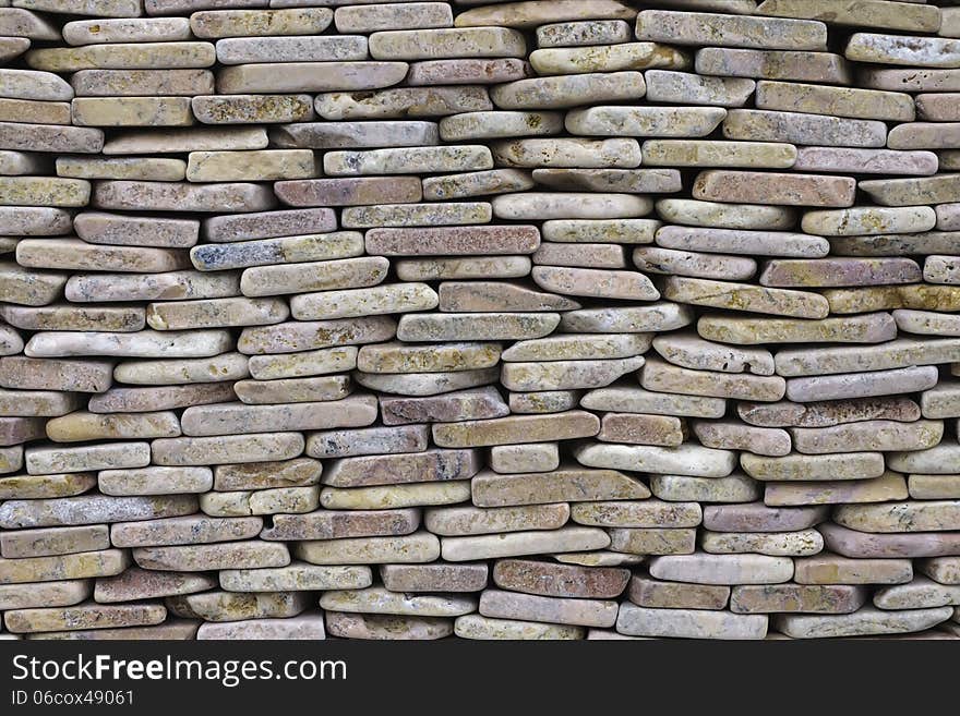 Small gravel wall for background. Small gravel wall for background.