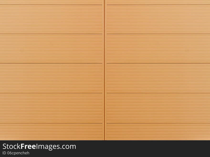 Orange metal background with lines. Orange metal background with lines