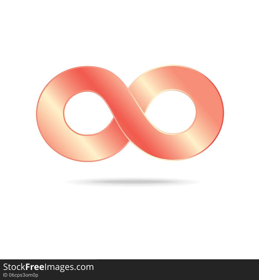 Abstract Infinity Sign