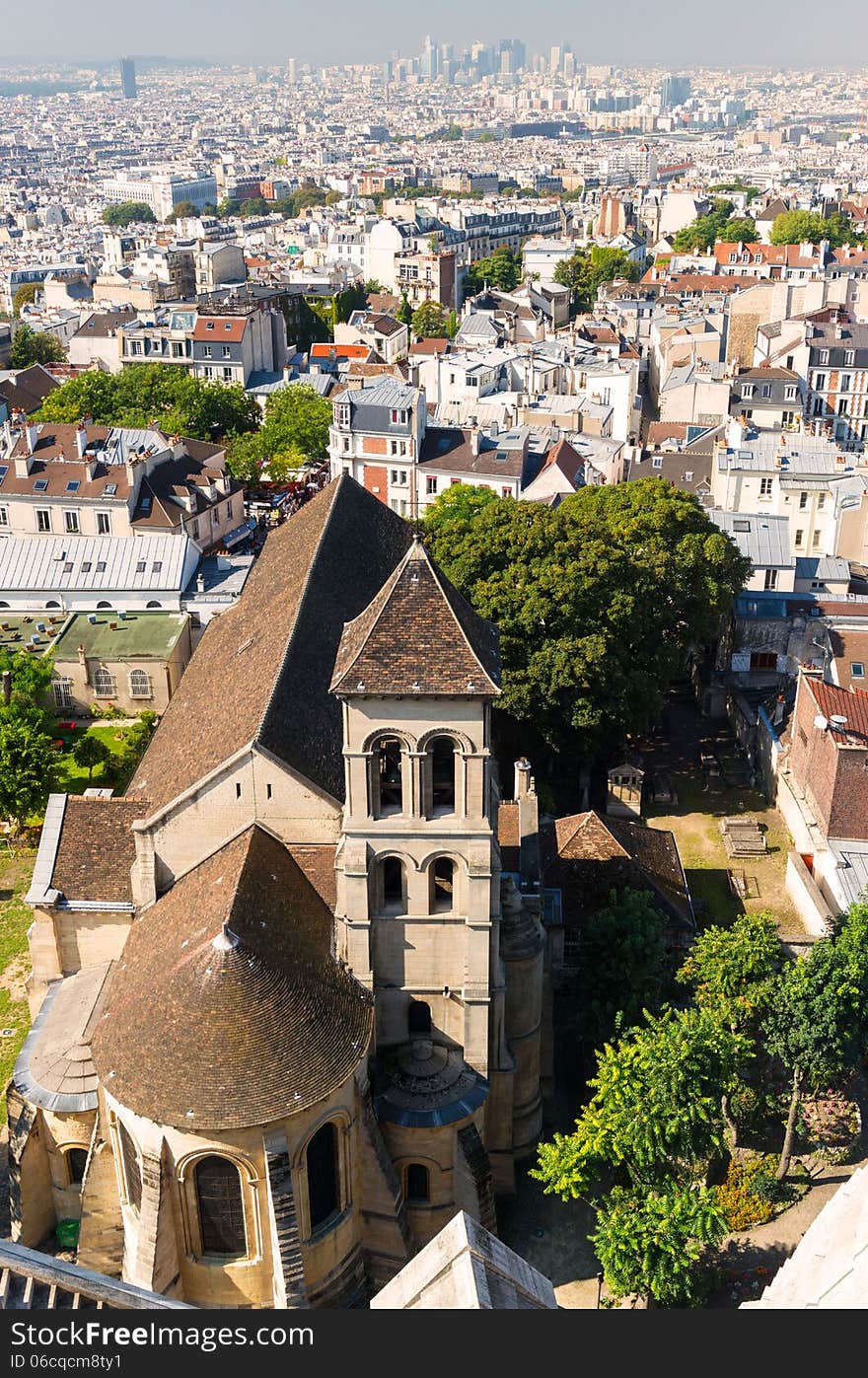 View of Paris from the Sacre Coeur